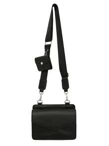 Men's Shoulder Bag - High-End Dark Minimalist Square Bag, 2-In-1 Combination Bag, Men's Versatile Envelope Box Crossbody Bag - Multicolor - View 13