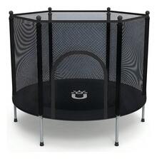 ¡RecomendadoTrampolin Brincolin Infantil Red De  1.40mts Niños Lona de salto Negro Cobertor de resortes Negro¡Top de Temporada - Negro-Negro - Ver 4