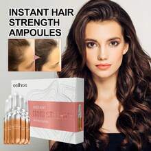 EELHOE Ampollas para el cuidado del cabello: Nutritivas, fortalecedoras y acondicionadoras para un cabello suave y saludable; cuero cabelludo, cabello y raíces del cabello; líquido para masajes. - Romero - Ver 2