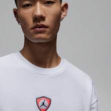 Jordan 男士 AS M J FLT FLC 圆领 LB 针织卫衣 IQ0539-100 - 白色 - 查看 5