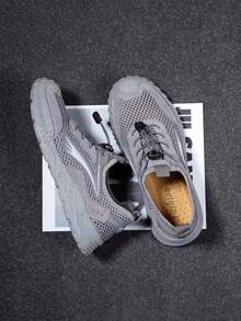 Multifunctional Casual Shoes, Men's Shoes, Fashionable Boots, Outstanding Appearance And Comfortable - Grey - View 6