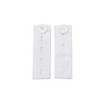 6 piezas/2 piezas Extensores de cintura elástica, hebilla ajustable para extender la cintura, adecuado para extender la cintura de pantalones de maternidad - Negro - Ver 18