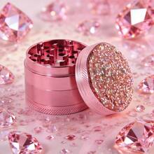OFFPUFF 2.5in Glitters Aluminum Herb Grinder - B - 查看 1