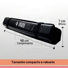 Protetor De Barra Para Agachamento Almofada Musculação Profissional Consport - Preto - Visão 4