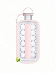 1pc Ice Cube Tray, Ice Ball Maker, Ice Cube Storage Box, Silicone Ice Cube Mold, Household Ice Cube Maker Tool For Hot Weather - View 4