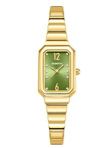 REBIRTH 1 件女士高端商务休闲石英表，适合日常佩戴 - 均碼 - 查看 9