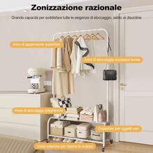 Closet Racks - Black - View 4