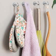 高强度磁性挂钩，无需钻孔。可使用磁铁和粘合剂固定，无需钉子。适用于冰箱、厨房、烧烤架、车库和储物空间。无损墙面磁性挂钩、重型磁性地板挂钩、冰箱磁吸挂钩、超强磁性挂钩。 - 銀色 - 查看 5