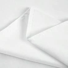 Large White Table Cloths 150x260cm 59x102Inch Long Rectangular Table Cloth Washable Polyester Fabric Tablecloth For Wedding Banquet Party Home Dining Table Cover  Dfe - White - View 3