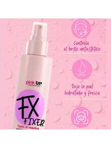 Fijador de Maquillaje Pink Up Fx Fixer Sellador Maquillaje Hidratante Matte - 12 PIEZAS - Ver 2