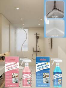 jakehoe 杰克豪；浴室清洁剂；浴室清洁用品；厕所清洁剂；适用于瓷砖、玻璃、金属等多种表面；保持表面清洁光亮 - 液體 - 查看 4