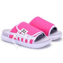 Asuna 3.0 Casual Polyester Lace-Up Outdoor Slippers - Pink and White - View 6