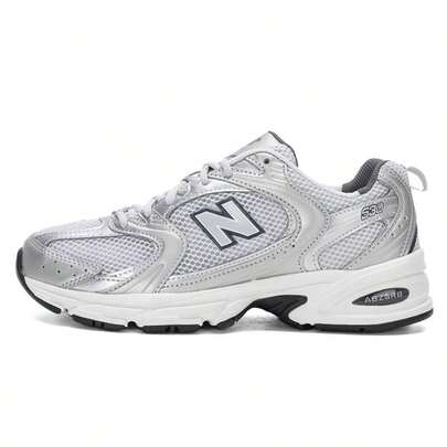 New Balance 男女通用休闲鞋，舒适休闲鞋，中性鞋 - 复古轻便户外休闲鞋 MR530LG-D