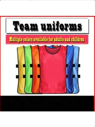6pcs/Set Numbered Training Jerseys, Sports Training Uniforms - Numbered Design, High-Quality Sports Training Tops - Team Scrimmage Jerseys, Football Jerseys, Scrimmage Vests, Basketball/Football/Baseball Team Training Tanks - , Lightweight, Quick-Dry Training Jerseys, Suitable For Sports Teams And Club Team Building And Promotion Activities, Basketball/Football Training Numbered Jerseys