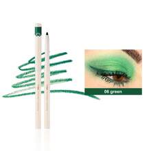 YOUNG VISION 1pc Colorful Pearl & Matte Eyeliner Gel Pencil, Waterproof Eyeshadow Pencil, Smooth Rotatable Eyeliner Pencil, Eyeshadow For Daily, Holiday, Party, Valentine's Day, Stage, Cosplay, Portable Eye Makeup - 彩色 - 查看 12