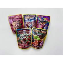 100pcs 3.5g Mylar Bags |     Exotic, Gift, Storage, Ziplock, Party Packs, Zipper, Resealable Bags |     Suitable For Christmas, Halloween, Event Party |     Style 45, Made Of Polypropylene - 100 cái - Xem 8