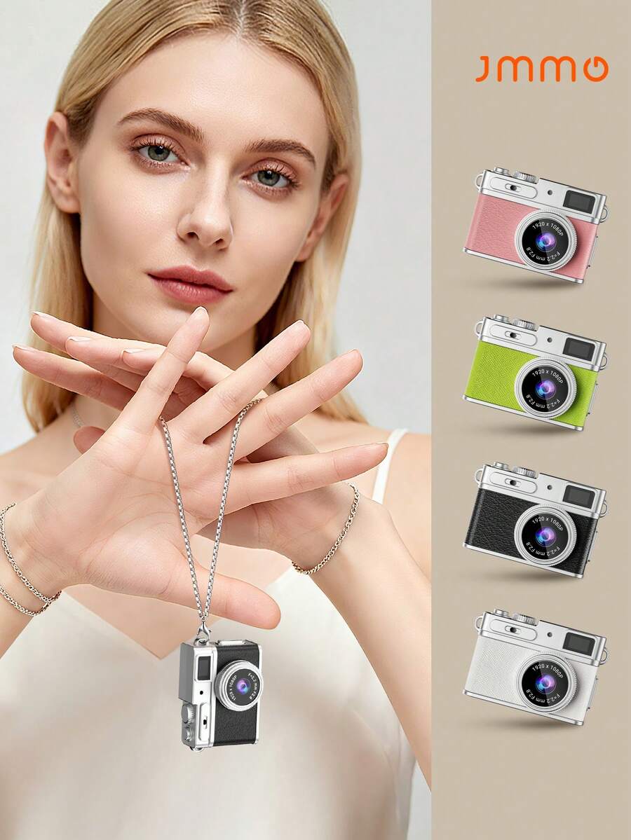 JMMO Mini Keychain Camera, 1080P Portable Digital Camera For Photography, Pocket Video Recorder For Travel Recording Birthday Christmas Gifts, Fashion Accessories - Camera - View 1