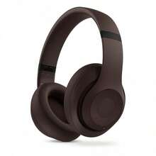 New Studio Pro Wireless Headphones With Bluetooth 5.3, Active Noise Cancelling, Hi-Fi Stereo Sound, 40H Playtime, Comfortable Over-Ear Design For Work & Travel, Compatible With IOS/Android, Perfect Gift For Men/Women - Brown - View 9