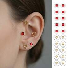 Ear Acupressure Beads, Ear Acupressure Massage Therapy Helps Relax Body And Mind, Relieve Stress, Easy To Operate. - Multicolor - View 2