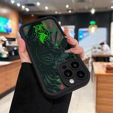 Selección Mexicana de Fútbol, verde, rojo y negro. Esta elegante funda negra es compatible con Samsung, Apple, VIVO, OPPO, , Transsion, ,  y Honor. Fabricada en silicona TPU, ofrece protección contra golpes y caídas, además de una sensación superior. Es un regalo ideal para familiares, amigos y seres queridos, y una opción perfecta para San Valentín y Año Nuevo. - Negro - Ver 2