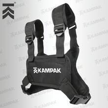 Slim Chest Bag Kampak Nv56 Vinil Glowshift Brilla Oscuridad - Gris Oscuro - Ver 6