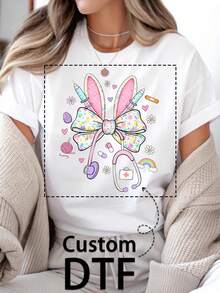 Nhãn dán tự làm, Hình dán DTF Lễ Phục Sinh, Hình dán chuyển nhiệt tùy chỉnh, Miếng dán trang trí tự làm, Hình dán ép nhiệt, Nhãn & Logo, Mẫu Lễ Phục Sinh, Ramadan, Ngày của Mẹ, Hình dán chuyển nhiệt cá nhân hóa, Nhãn & Huy hiệu ép nhiệt có thể giặt, Thích hợp cho quần áo, áo phông, gối, túi xách, giày dép, mũ, Vật liệu thủ công tự làm, Quà tặng ngày lễ độc đáo - Nhiều màu - Xem 1