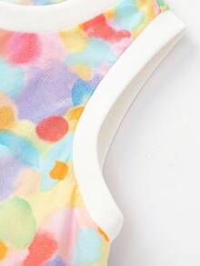 Balabala 2026 Baby Girl Princess Dress, Soft Fabric, Cute Party Style - Yellow-red Hue - View 6