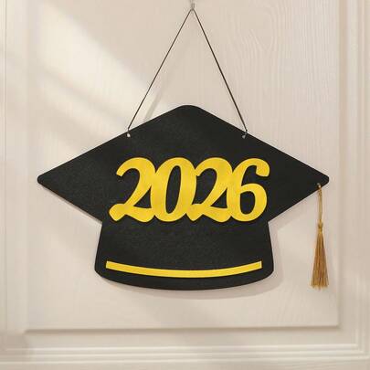 2026 Graduation Party Decorations 1 Set Felt Door Hanging Wall Decor