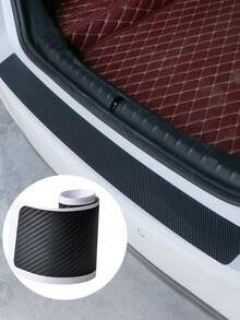 1pc/2pcs DIY Matte Carbon Fiber Black Car Wrap Sticker Kit, Customizable Combination, Carbon Fiber Texture Rearview Mirror Sticker, Vinyl Wrap, Car Scratch Protection Film Decal, Suitable For Windows, Elegant Car Sticker, Applicable To Cars, Computers, Bicycles, Suitable For Decorating Rearview Mirrors, Car Accessories, Women Car Supplies - Black - View 14