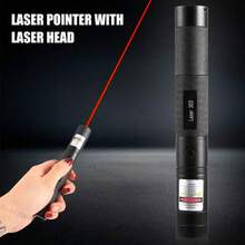 Pocket Laser Pointer, Long-Range Green/Red Laser Pointer, USB Rechargeable, Outdoor Emergency Laser Pointer, Demonstration, Interactive, Pet Toy Pointer - Green color light - View 5