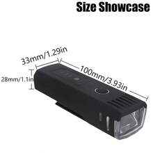 1 đèn pha xe đạp siêu sáng sạc USB dùng cho ban đêm. - nhiều màu - Xem 5