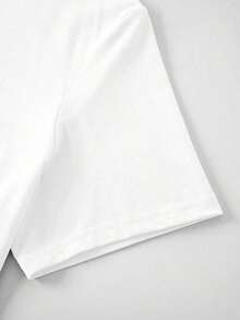 Ecko Unltd Red Rhino Logo White T-Shirt, Bold Graphic Casual Urban Retro Street Wear Tee For Men, Casual Daily Wear, Retro Street Style, Summer Hangout, Daily Errands. - 白色5 - 查看 5