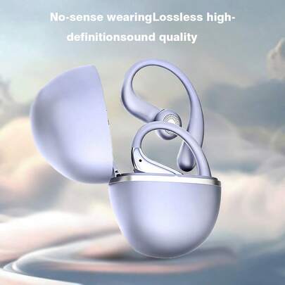 Open-Ended NEW Wireless Ear-Hook Sleep Earphones With Smart Earbuds - HIFI Stereo Bass, HD Stereo Call, Compatible With Android, Ear-Hook Sports Earphones