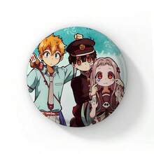 Broche de 58mm, se puede usar como accesorio para mochila, personaje de anime, insignia de cosplay de dibujos animados, decoración de ropa, regalo para amigos, estilo navideño - 58mm - Ver 25