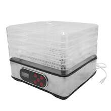 Deshidratador de alimentos de frutas, secador eléctrico de alimentos, con cronómetro digital ajustable y temperatura - Tipo de Enchufe A USA (110-127V) - Ver 1