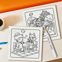 COZY JAPAN Bold-Easy Patterns Coloring Book For Adults Cute Drawing Book Perfect Gift For Party And Birthday - Warm Japan - View 11