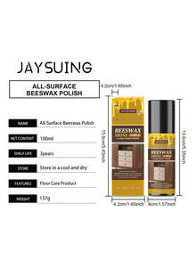 JAYSUING Cera de abeja para pulir muebles, spray de cuidado para pulir y reparar arañazos en muebles - Líquido - Ver 9