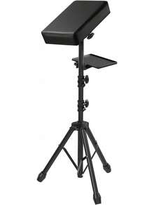 Adjustable Tattoo Armrest Stand With Tray & Tripod Base - Black - View 9