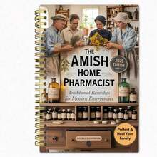 Amish Apothecary Notebook - Vintage Herbal Book, Containing Herbs And Botanical Elements, Traditional Remedies Applicable To Modern Emergencies, Herbal Book, Herb Guide, Classic Design, Durable Cover, High-Quality Paper - 多色的 - 查看 10