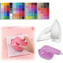 Mini Light Coral Fuse Beads Picking Tray Kit Fuse Bead Single Needle Tweezer Plastic Beads Sorting Tools For Crafting Jewelry Bracelet - Multicolor - View 4