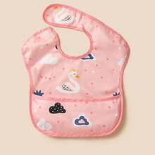 1pc Baby Sleeveless Bib, Infant Feeding Smock To Prevent Stains - Multicolor - View 7