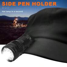 Linterna súper brillante de 9 LED, linterna recargable portátil de pulgar con imán en la cola, diseño compacto de "monstruo" - flash - Ver 5