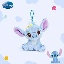 Disney Móc khóa hình Stitch nhồi bông chính hãng , mặt dây chuyền hình thiên thần màu tím, đồ trang trí ba lô cho trẻ em, quà tặng sinh nhật, lễ hội cho trẻ em. - Nhiều màu - Xem 14