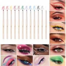YOUNG VISION 1pc Colorful Pearl & Matte Eyeliner Gel Pencil, Waterproof Eyeshadow Pencil, Smooth Rotatable Eyeliner Pencil, Eyeshadow For Daily, Holiday, Party, Valentine's Day, Stage, Cosplay, Portable Eye Makeup - 彩色 - 查看 2