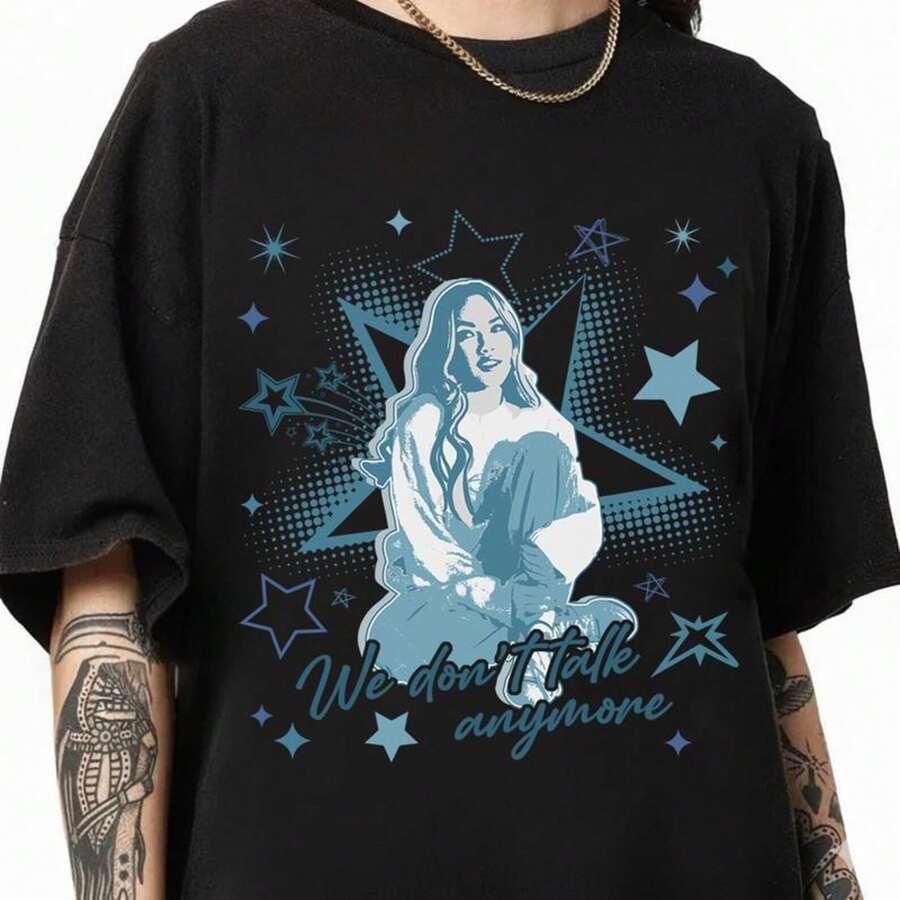 ComfortColors Land Zombies 4 Freya Skye Shirt We Don39t Talk Anymore Shirt Freya Skye Concert Music Gift Descenda - 黑色 - 查看 1