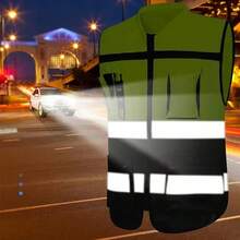 Chaleco De Reflejante Industrial Superbrillant - Verde - Ver 3