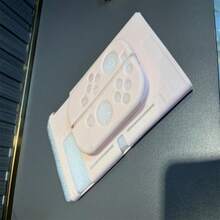 3pcs Soft Solid Color Protective Case Set, Shock-Proof Protective Cover Suitable For Nintendo Switch Game Console - Pink - View 3