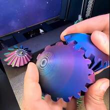 3D打印齿轮球旋转玩具 跨境新款减压玩具 - 彩色 - 查看 4