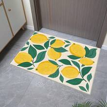 1pc Lemon Pattern Doormat, Practical Welcome Mat Suitable For Outdoor, Indoor Entrance, Bedside, Bathroom Use, Small Rug For All Seasons Spring, Summer, Autumn, Winter, Home Decor, Holiday Decoration - Multicolor - View 15