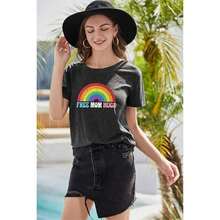 Women T-Shirts - Black - View 10